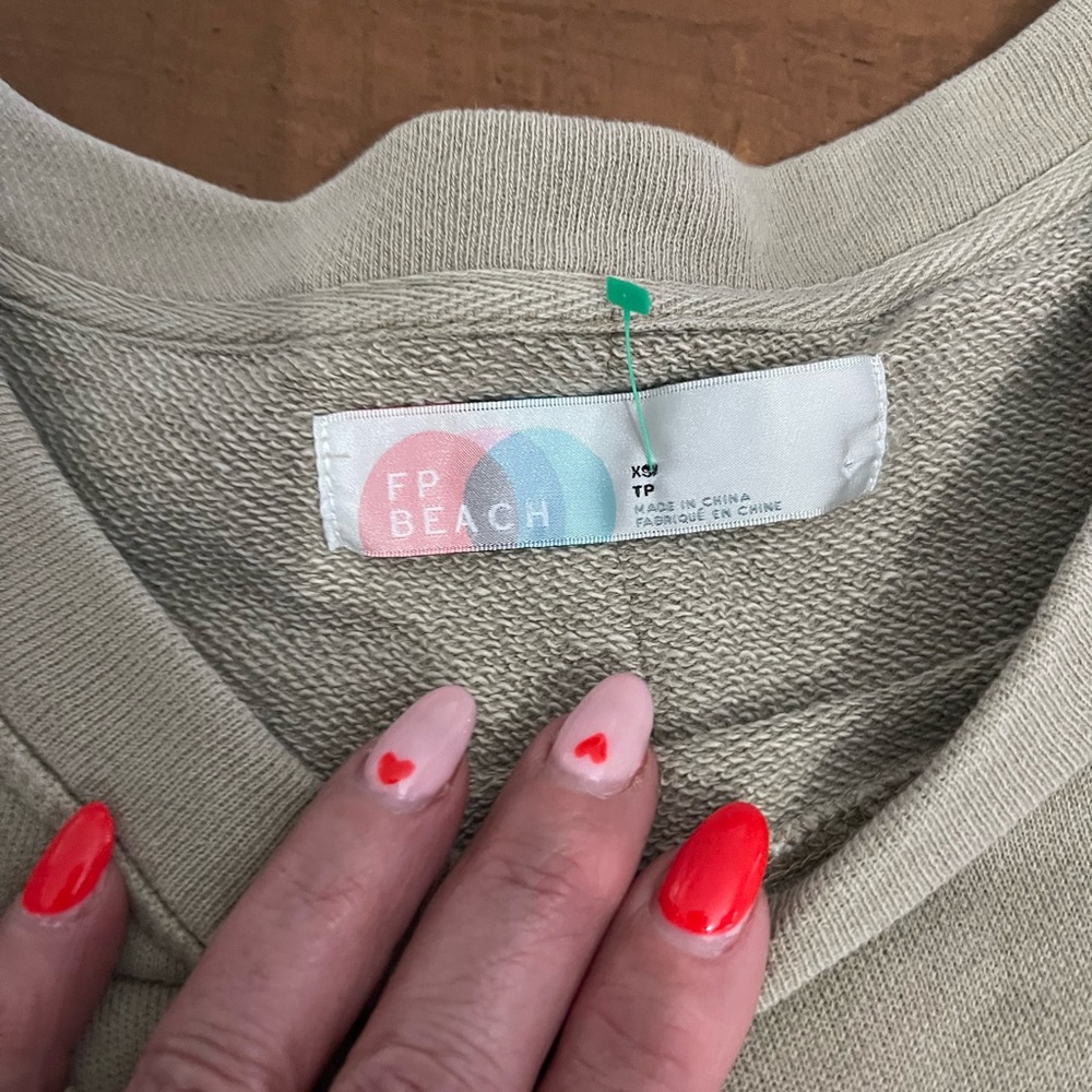 Free People Tan Mini Dress